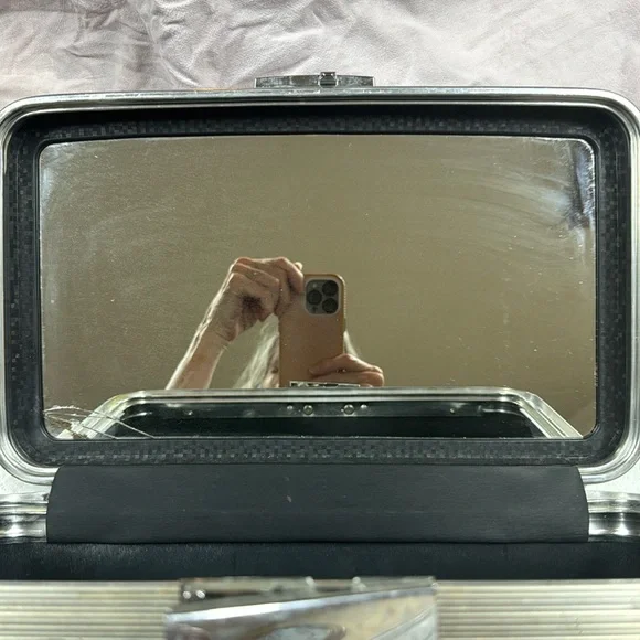 Starflite Train Case Luggage Gray Vintage - Picture 3 of 13